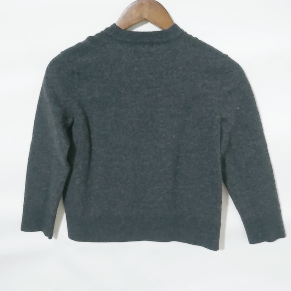 Banana Republic S Gray Wool Pullover Sweater - Picture 2 of 7